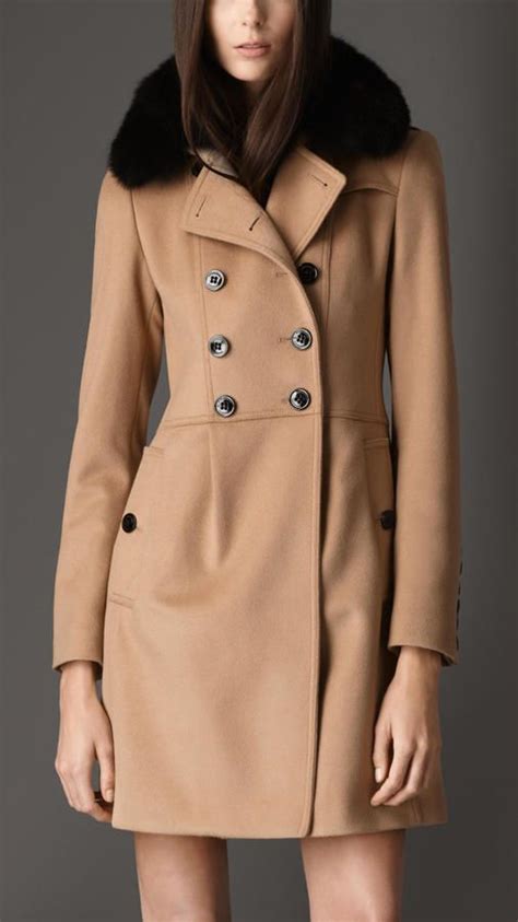 manteau burberry fille|burberry cashmere jacket.